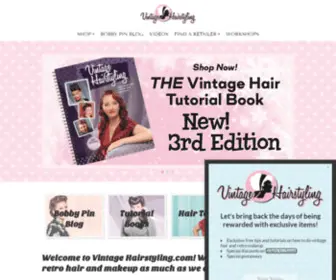 HRStbooks.com(Vintage Hairstyling) Screenshot