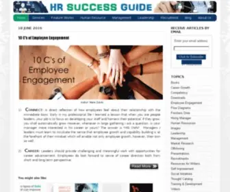 Hrsuccessguide.com(Top Human Resources Blog) Screenshot