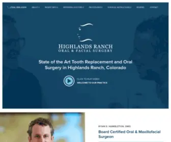 Hrsurgery.com(Oral Surgery) Screenshot