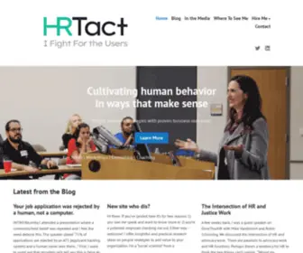 Hrtact.com(Cultivate Your Workforce with Effective Human Strategies) Screenshot