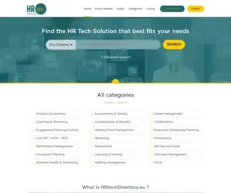 Hrtechdirectory.eu(HR Tech Directory) Screenshot