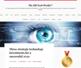 Hrtechweekly.com(Go ahead) Screenshot