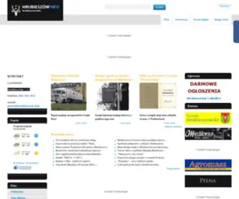 Hrubieszow.info(Hrubieszów) Screenshot