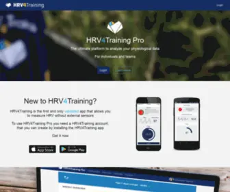 HRV4T.com(HRV4Training Pro) Screenshot