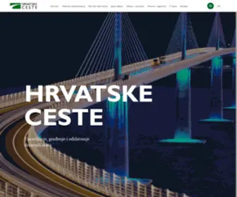 Hrvatske-Ceste.hr(Hrvatske Ceste) Screenshot