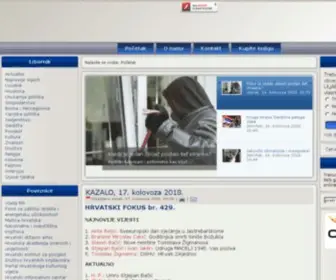 Hrvatski-Fokus.hr(POČETNA) Screenshot