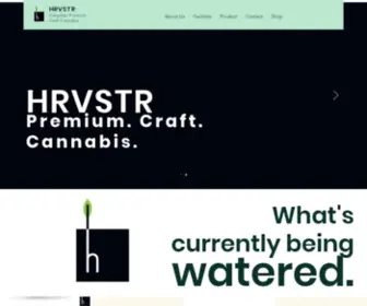 HRVSTR.ca(HRVSTR Cannabis) Screenshot