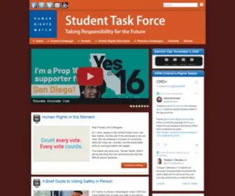 HRWSTF.org(HRW Student Task Force) Screenshot