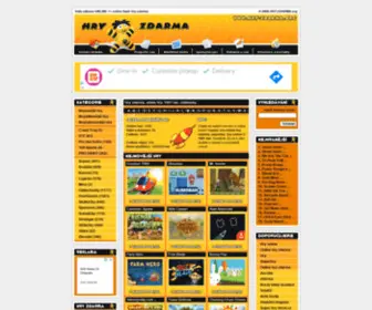 HRY-Zdarma.org(Hry zdarma) Screenshot