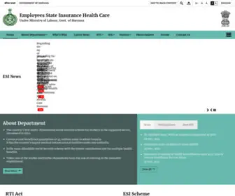Hryesi.gov.in Screenshot