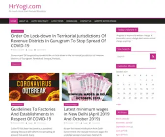 Hryogi.com(Its much more than Human Resource) Screenshot