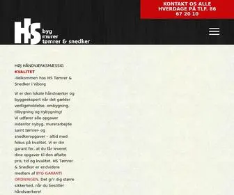 HS-BYG.dk(HS BYG) Screenshot
