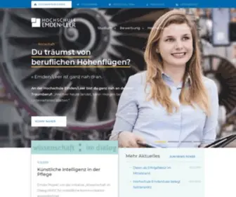 HS-Emden-Leer.de(Hochschule Emden/Leer (Germany)) Screenshot