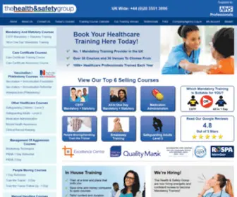 HS-Group.com(The Health & Safety Group) Screenshot