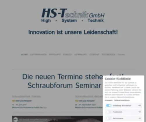 HS-Technik.eu(Home) Screenshot