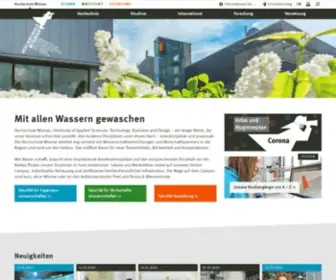 HS-Wismar.de(Hochschule Wismar) Screenshot