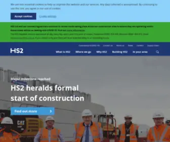 HS2.com(Homepage) Screenshot