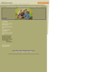 Hsaconnect.com(Health Savings Accounts) Screenshot