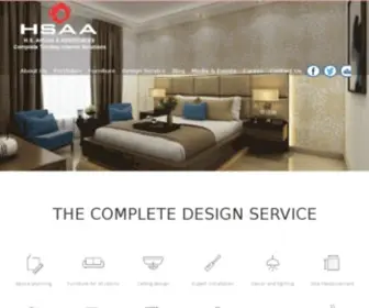 Hsaa.co.in(Best Interior Designer in Delhi NCR) Screenshot