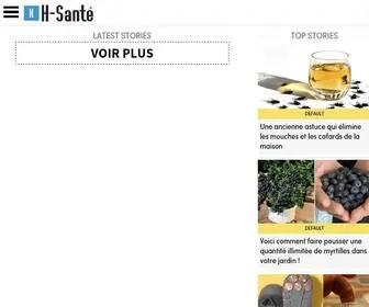 Hsante.com(H-Santé) Screenshot