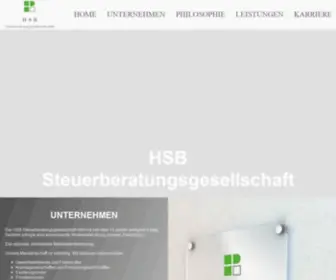 HSB-Steuerberater.de(HSB Steuerberatungsgesellschaft mbH) Screenshot