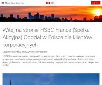HSBC.pl(HSBC w Polsce) Screenshot