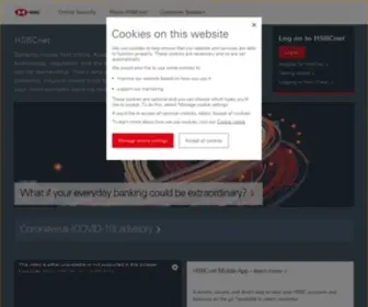 HSBcnet.org(Global Banking and Markets) Screenshot