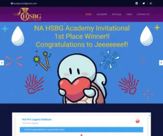 HSbgacademy.com(HSBG Academy) Screenshot