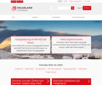 HSB.no(Helgeland Sparebank) Screenshot