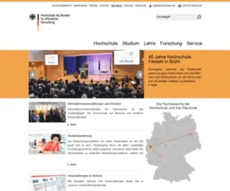 Hsbund.de(HS Bund) Screenshot