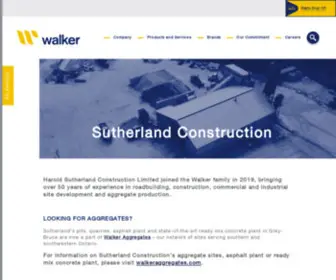 HSC-LTD.com(Sutherland Construction) Screenshot