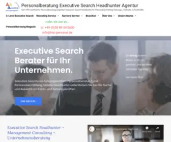HSC-Personal.de(HSC Personal) Screenshot