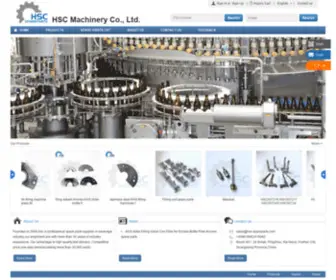 HSC-Spareparts.com(HSC Machinery Co) Screenshot