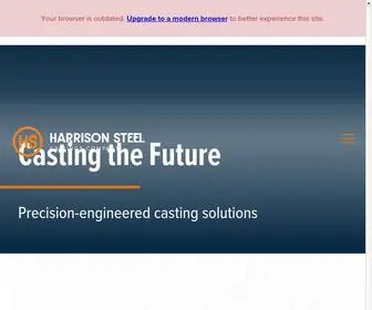 Hscast.com(Harrison Steel Castings Company) Screenshot