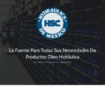 HSCDemexico.com(HSC Hydraulics de Mexico) Screenshot