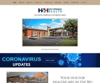 HSCMH.org(Hot Springs Health) Screenshot