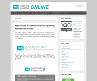 HScni.net(Health and Social Care) Screenshot