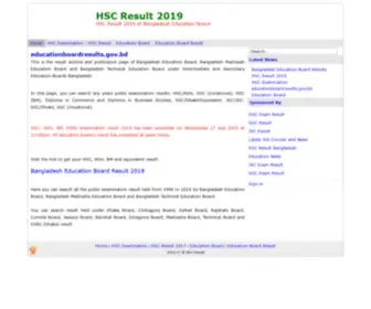 HScresult.net(HSC Result 2021) Screenshot