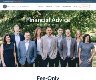 HScwealthadvisors.com(Virginial Financial Advisors & Financial Planners) Screenshot