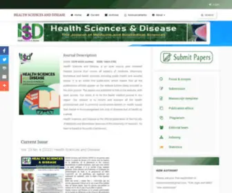 HSD-FMSB.org(HEALTH SCIENCES AND DISEASE) Screenshot