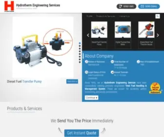 HSddieseltank.com(Hydrotherm Engineering Services) Screenshot