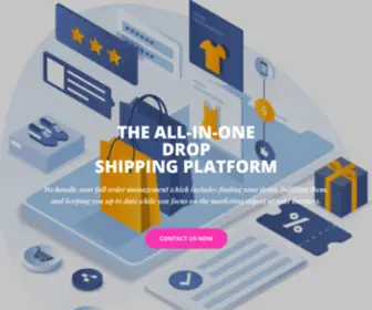 HSdropshipper.com(The website fully designed for Drop Shipping) Screenshot