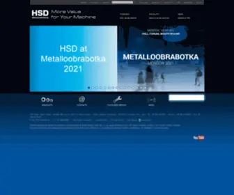 Hsdusa.com(HSD Mechatronics) Screenshot