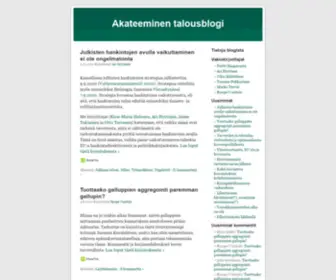 Hse-Econ.fi(Department of Economics) Screenshot