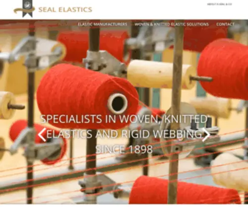 Hseal.co.uk(H Seal Elastics) Screenshot