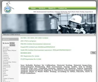 Hse.com.pk(HSE Services) Screenshot