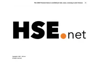 Hse.net(The Leading HSE Site on the Net) Screenshot