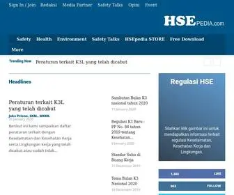 Hsepedia.com(Health Safety and Environment Information) Screenshot