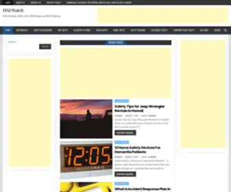 Hsewatch.com(Health And Safety Blog) Screenshot