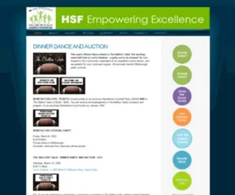 HSF.org(Hillsborough Schools Foundation) Screenshot